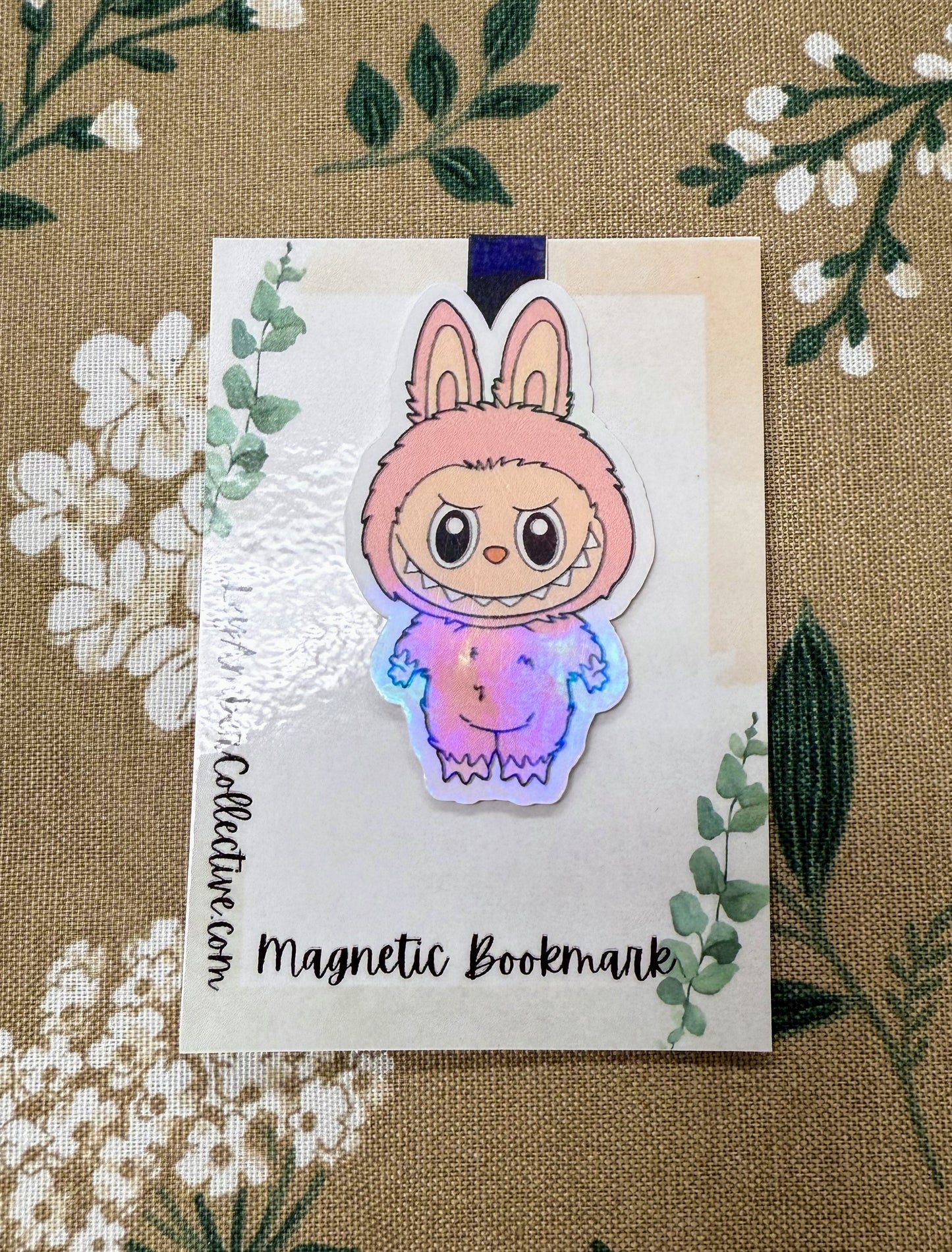 Monster Labubu Magnetic Bookmark