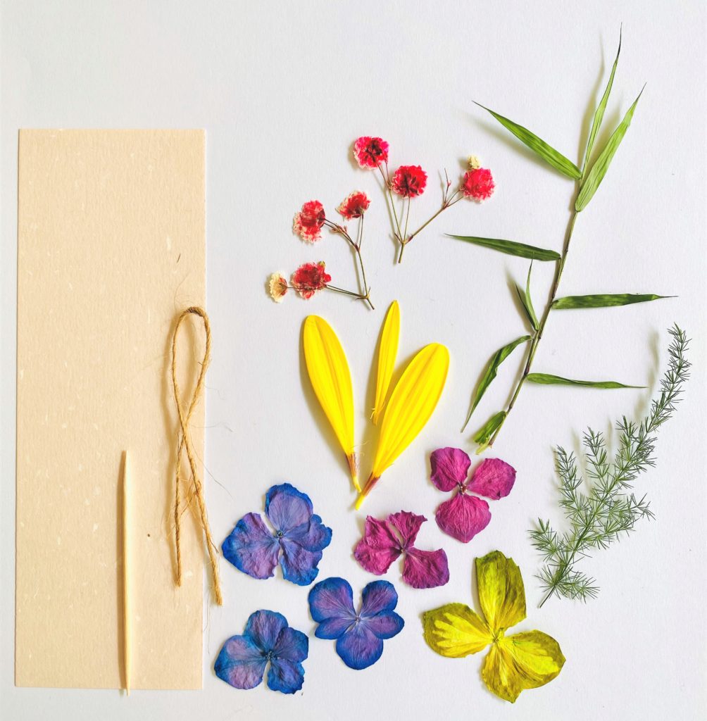 DIY Floral Bookmark Kit