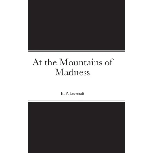 At the Mountains of Madness