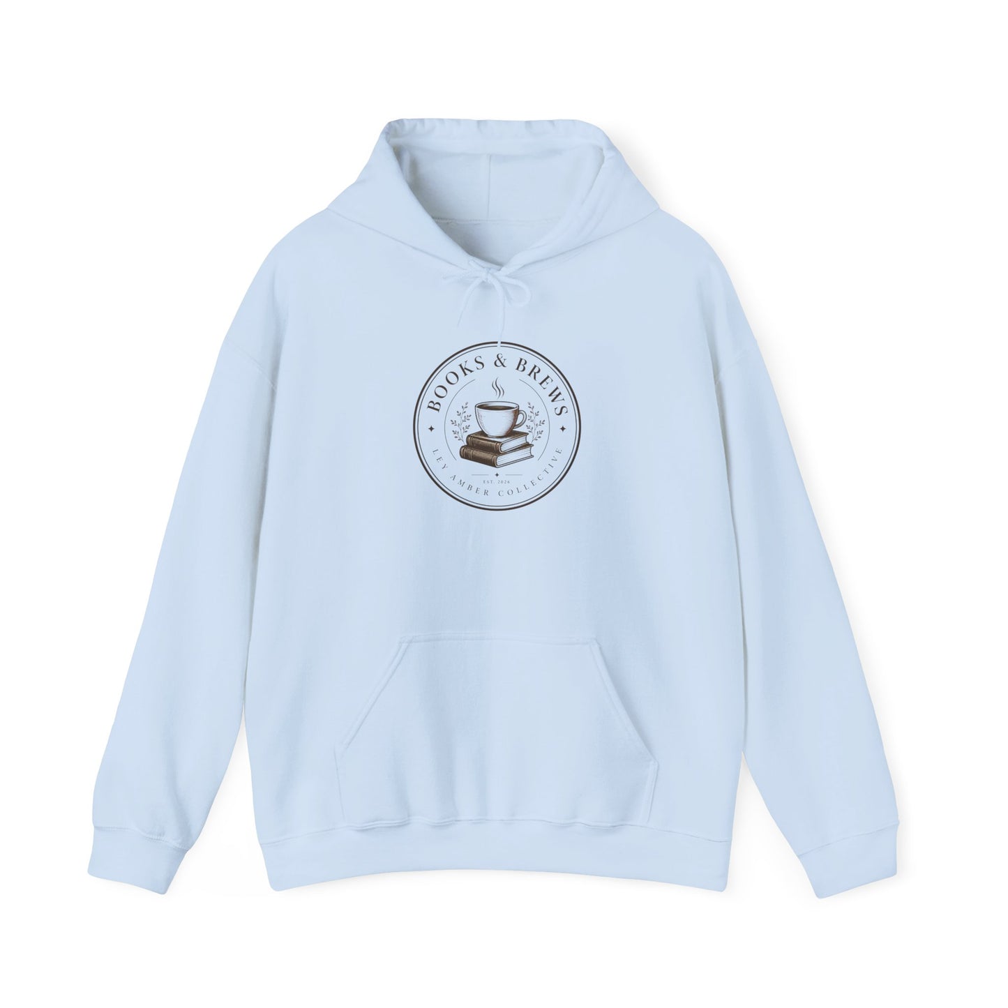 Book & Brew Hoodie — Cozy Coffee and Reading Lovers Pullover
