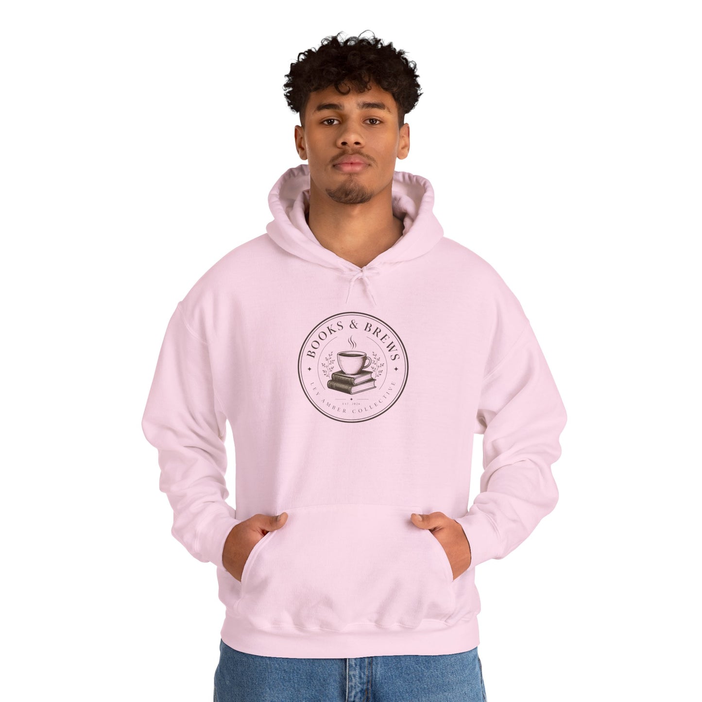 Book & Brew Hoodie — Cozy Coffee and Reading Lovers Pullover