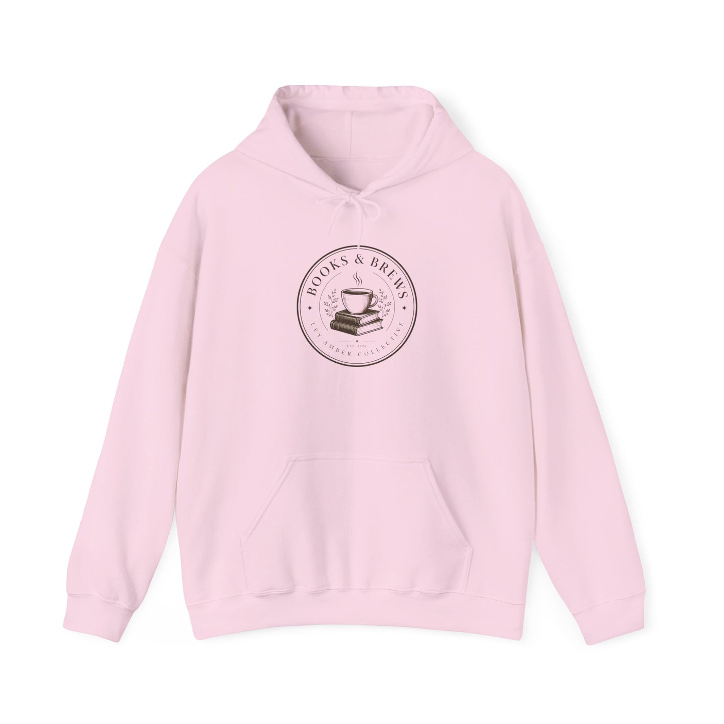 Book & Brew Hoodie — Cozy Coffee and Reading Lovers Pullover