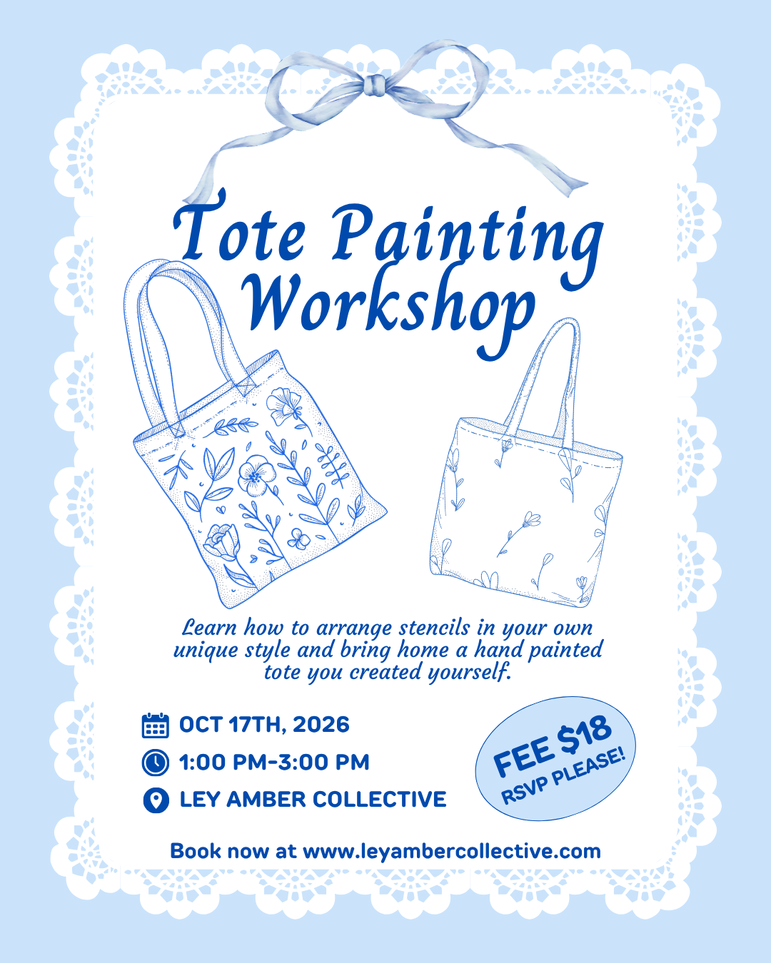 Painted Tote Workshop