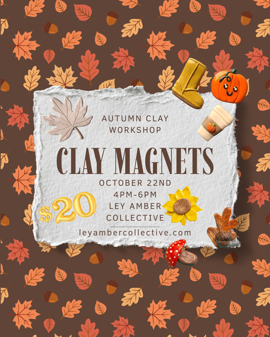 Autumn Clay Magnet Workshop