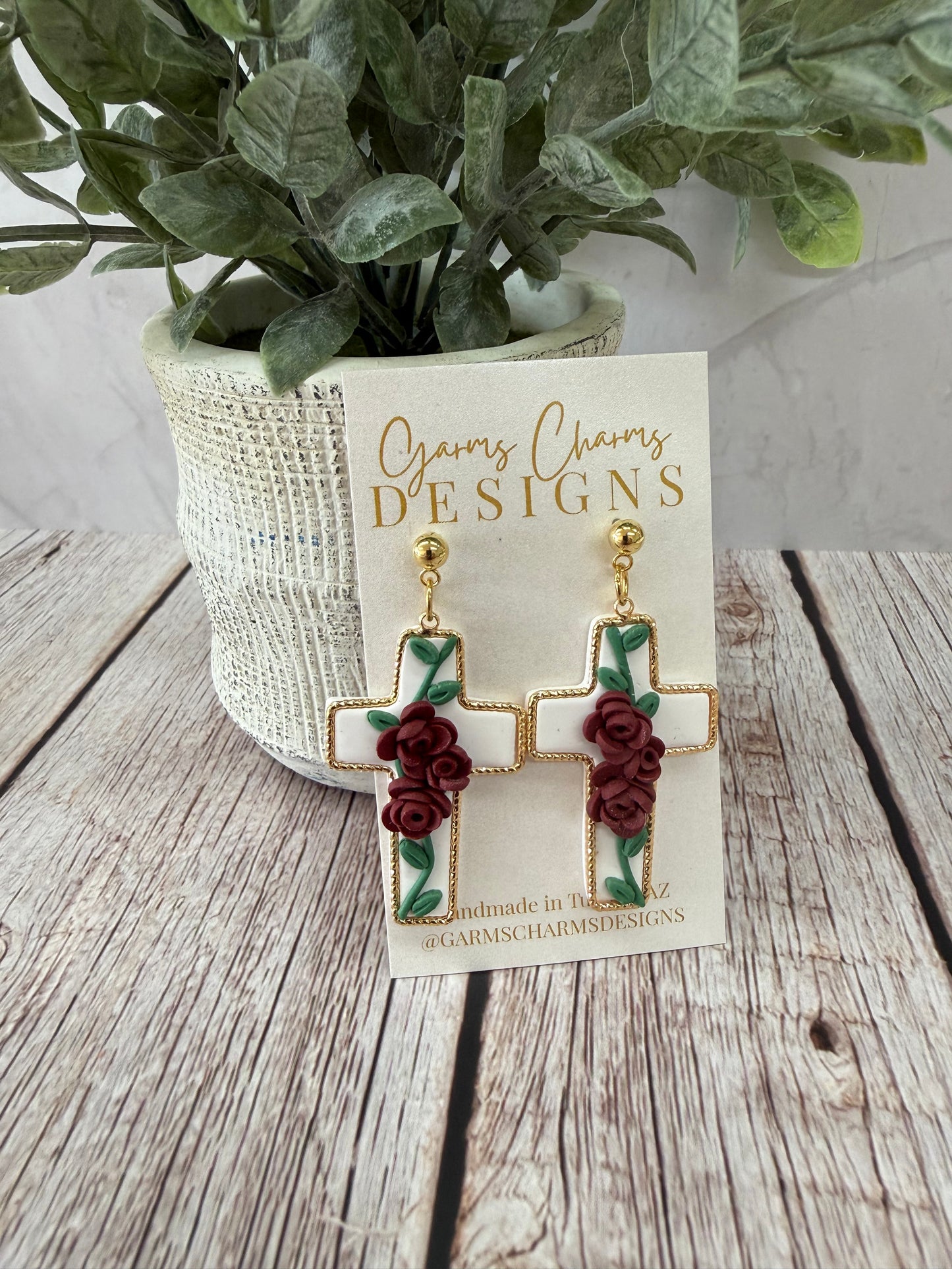 Floral Cross