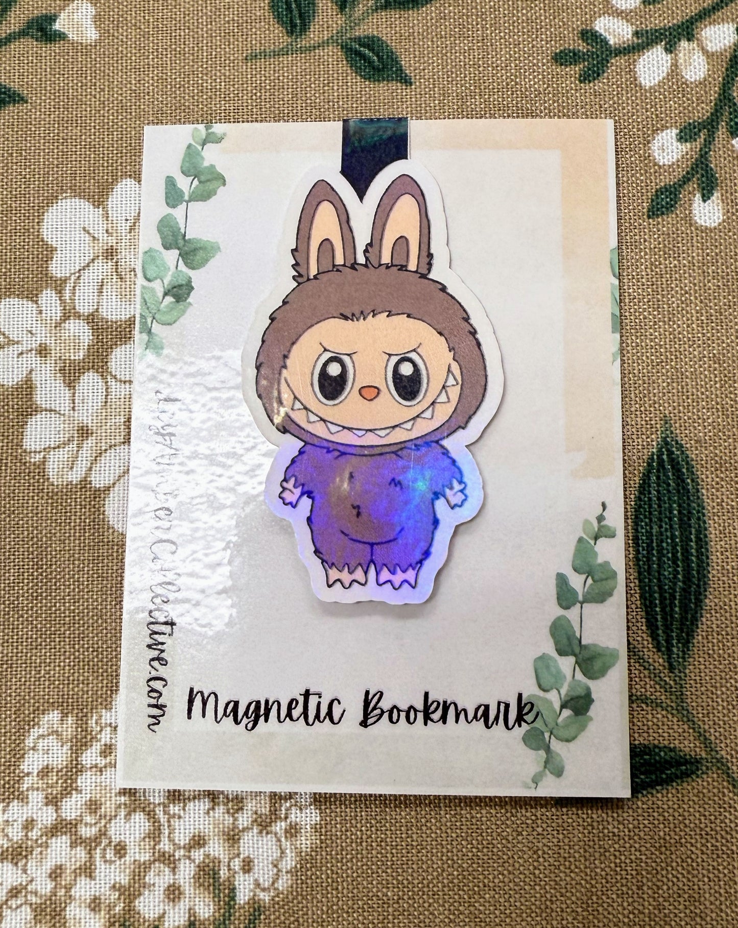 Monster Labubu Magnetic Bookmark