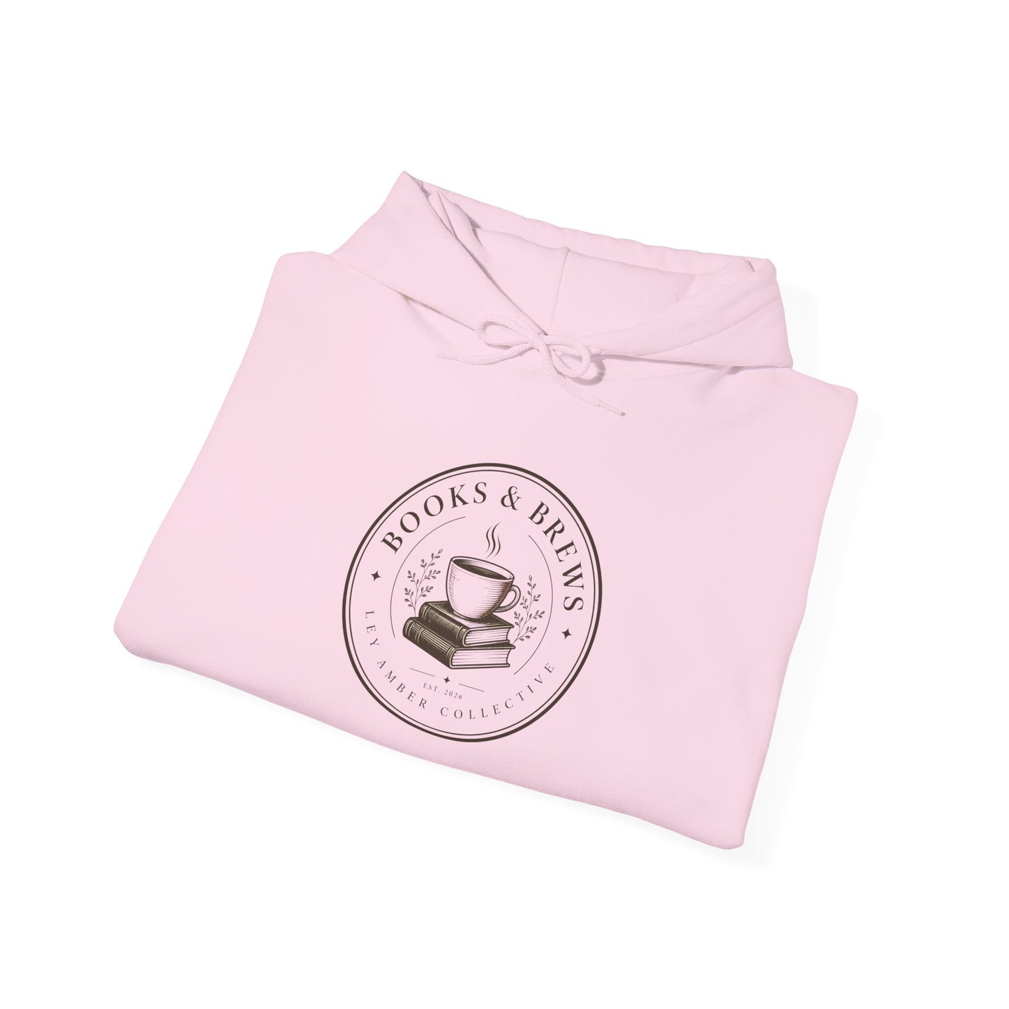 Book & Brew Hoodie — Cozy Coffee and Reading Lovers Pullover