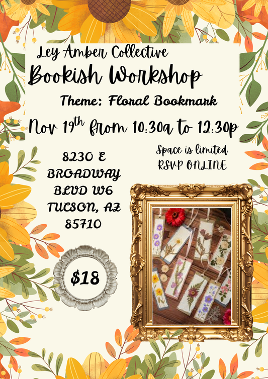 Floral Bookmark Workshop