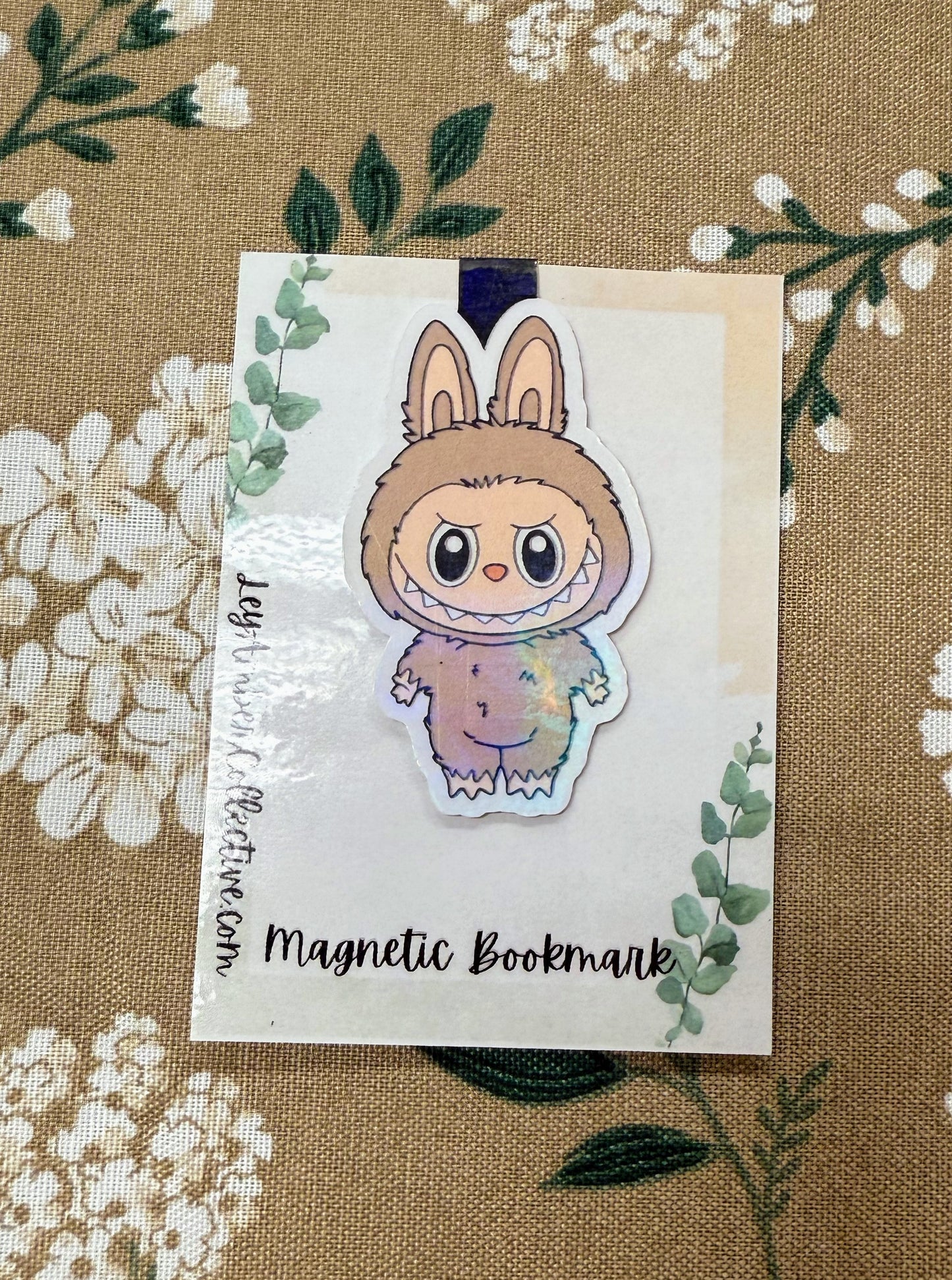 Monster Labubu Magnetic Bookmark