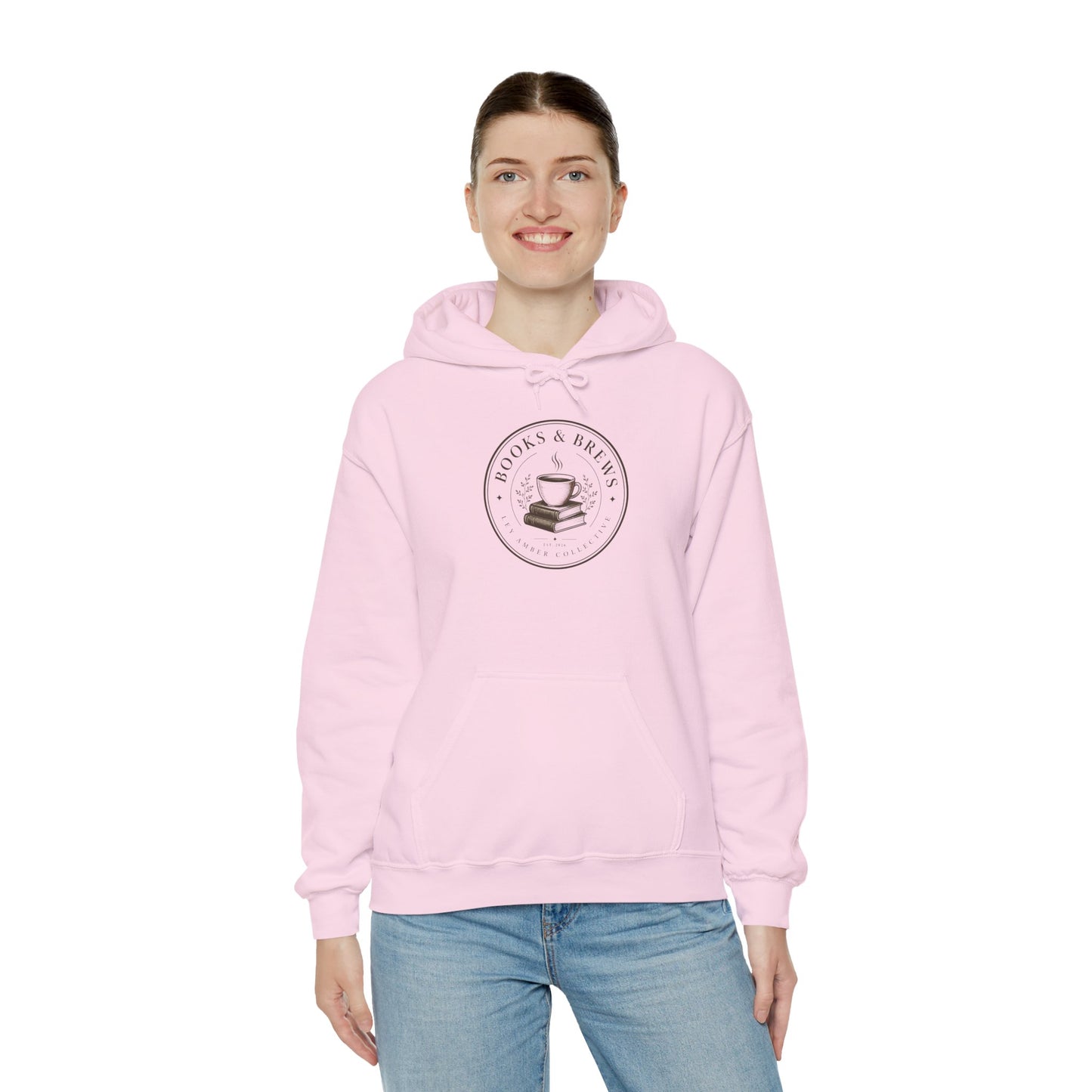 Book & Brew Hoodie — Cozy Coffee and Reading Lovers Pullover