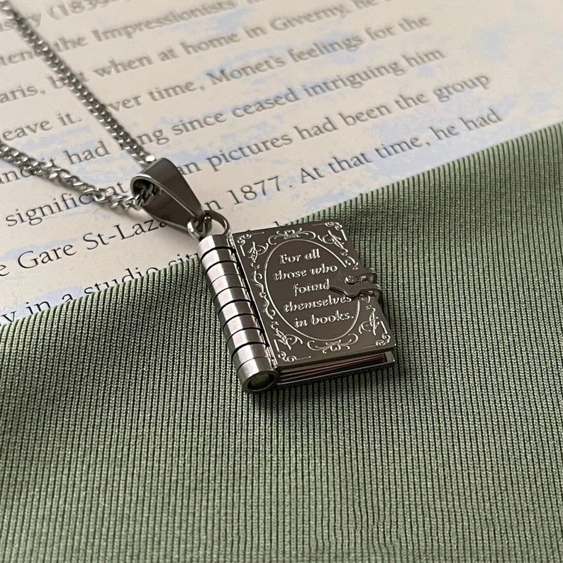 Book Lover Necklace