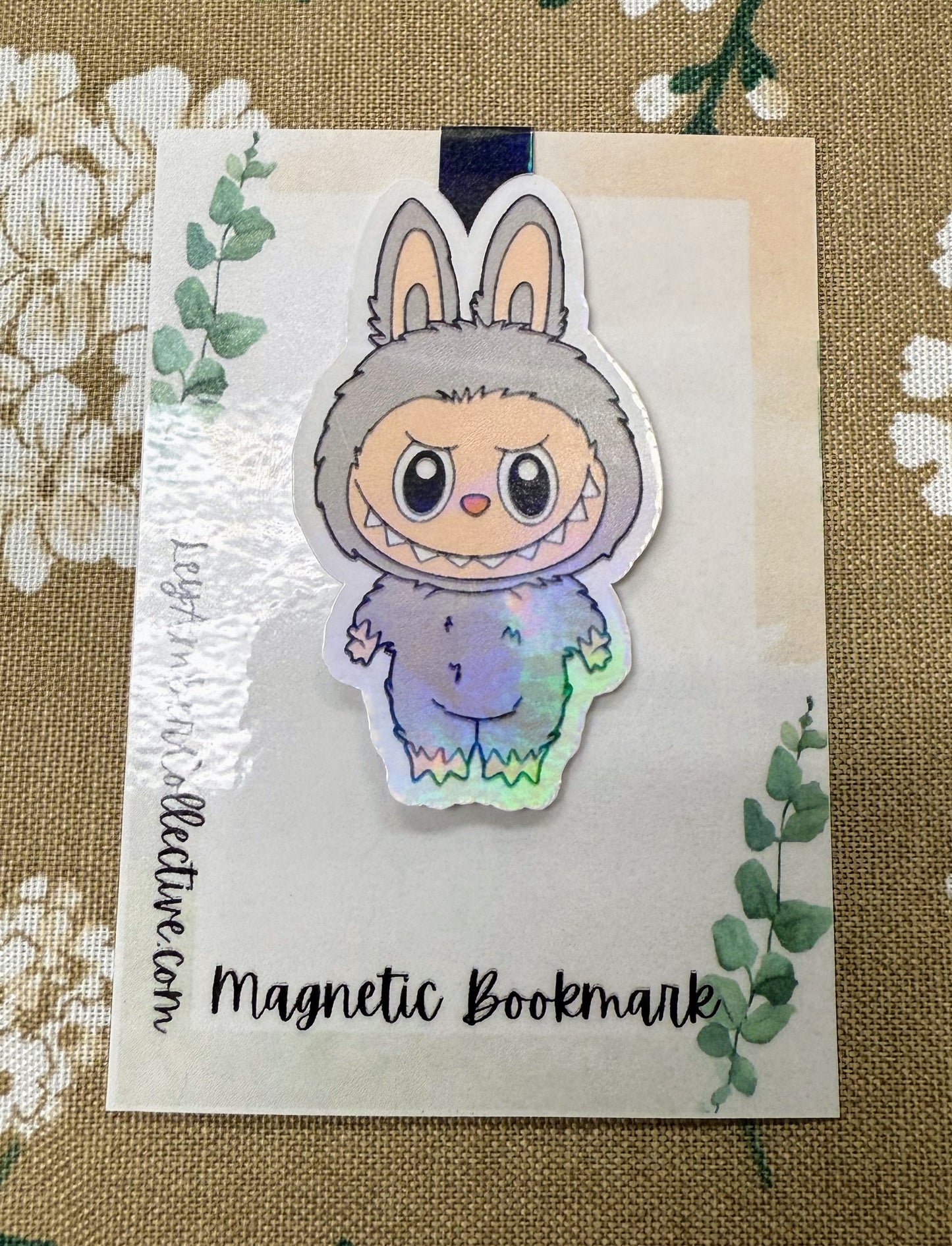 Monster Labubu Magnetic Bookmark