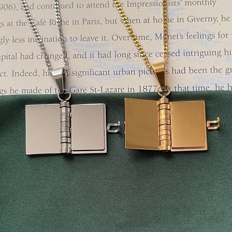 Book Lover Necklace