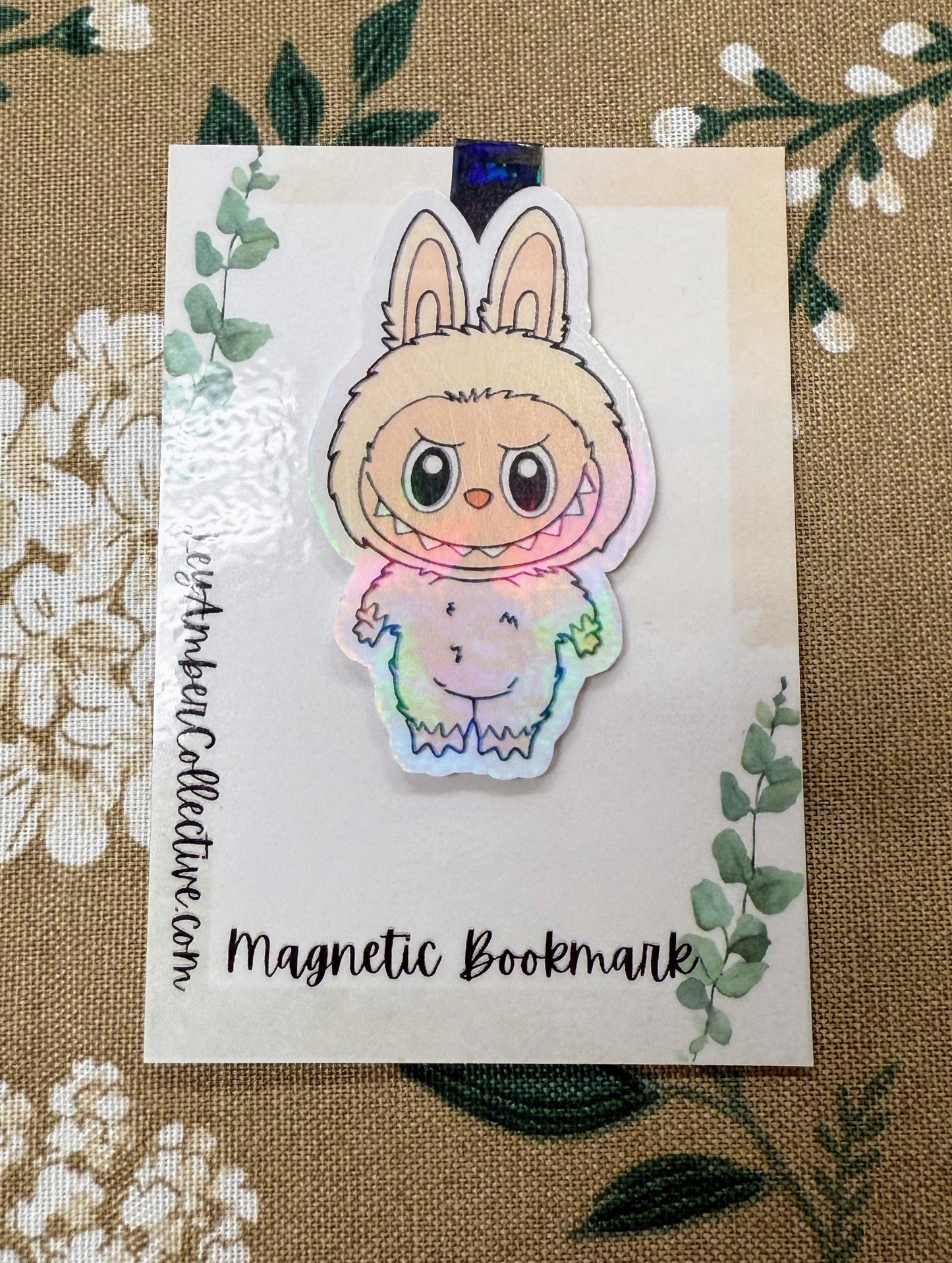 Monster Labubu Magnetic Bookmark