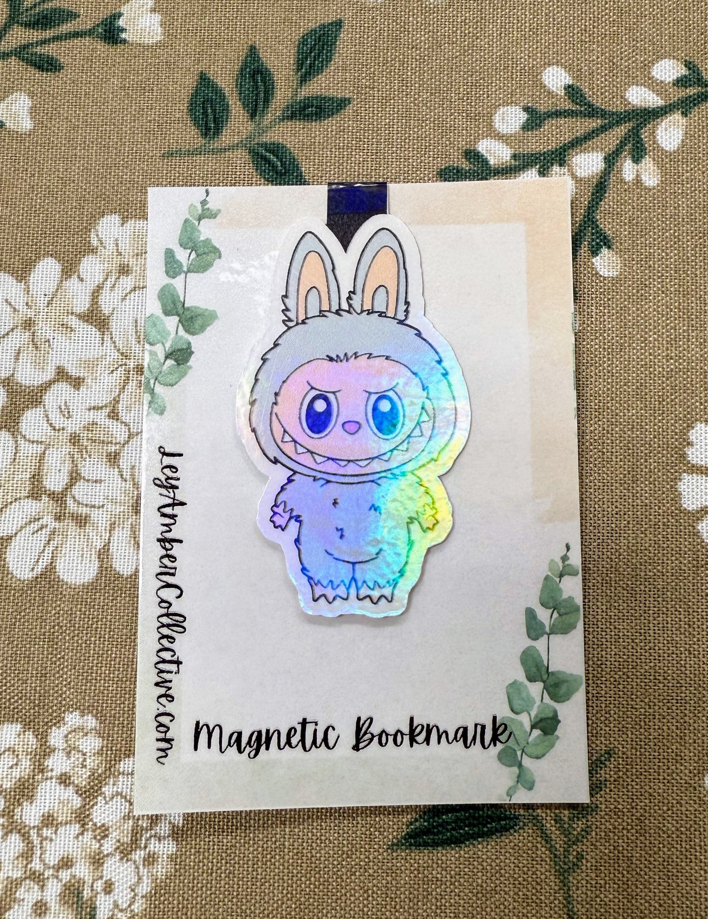 Monster Labubu Magnetic Bookmark