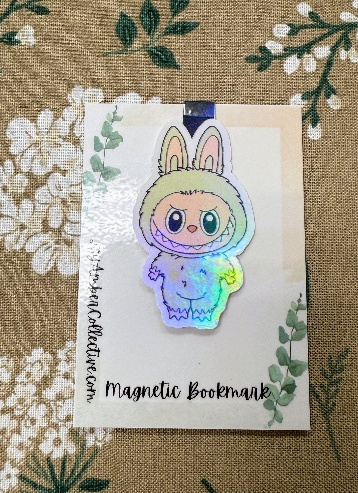 Monster Labubu Magnetic Bookmark