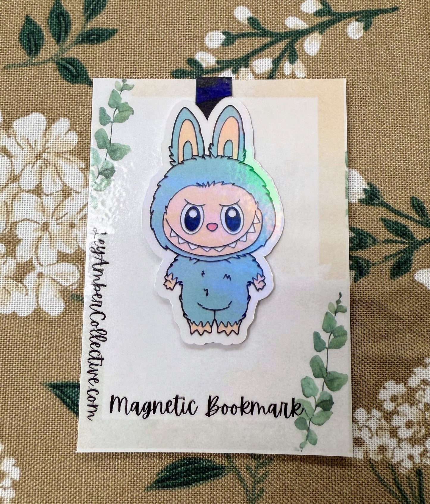Monster Labubu Magnetic Bookmark