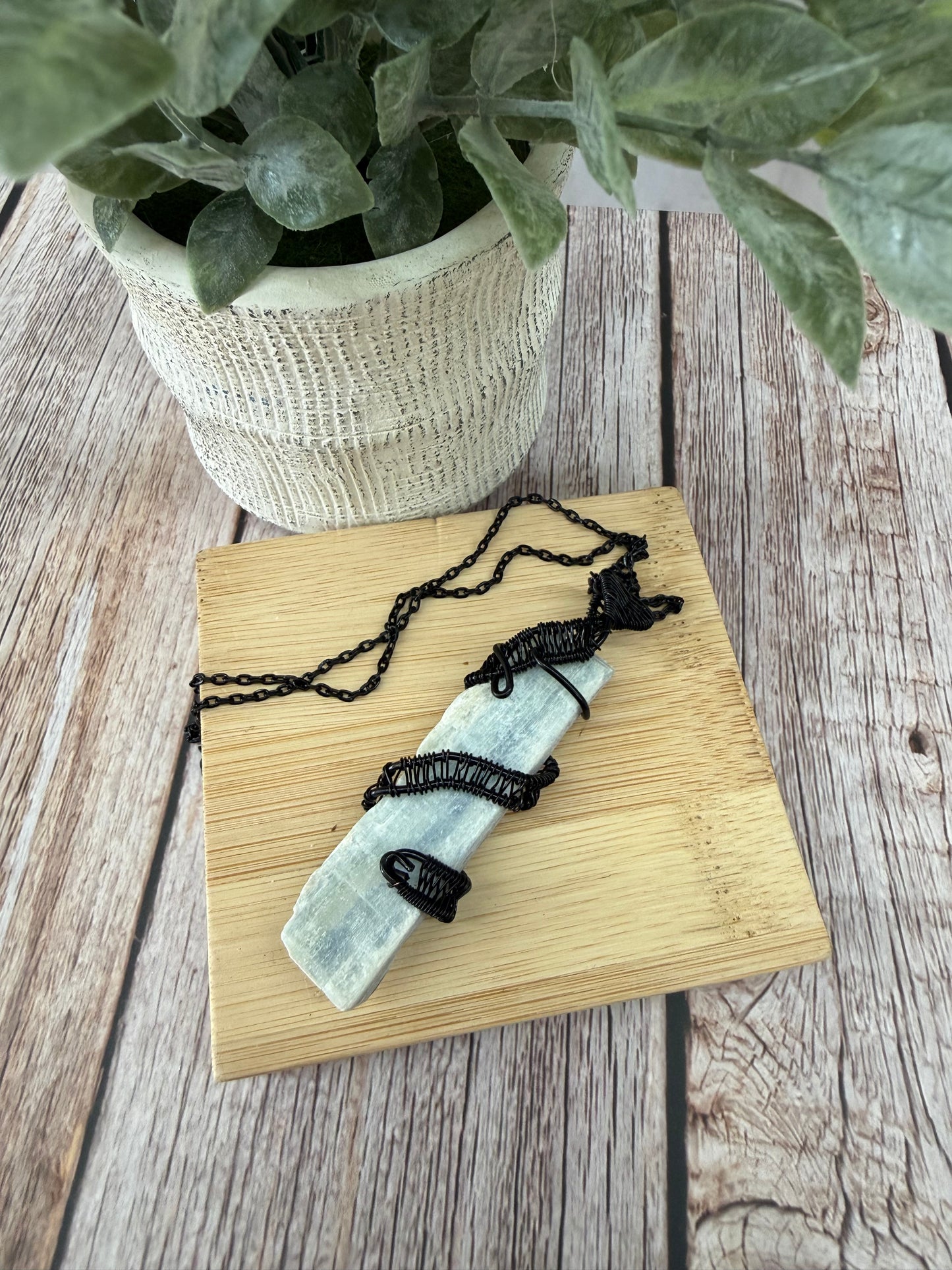Kyanite Blade Necklace