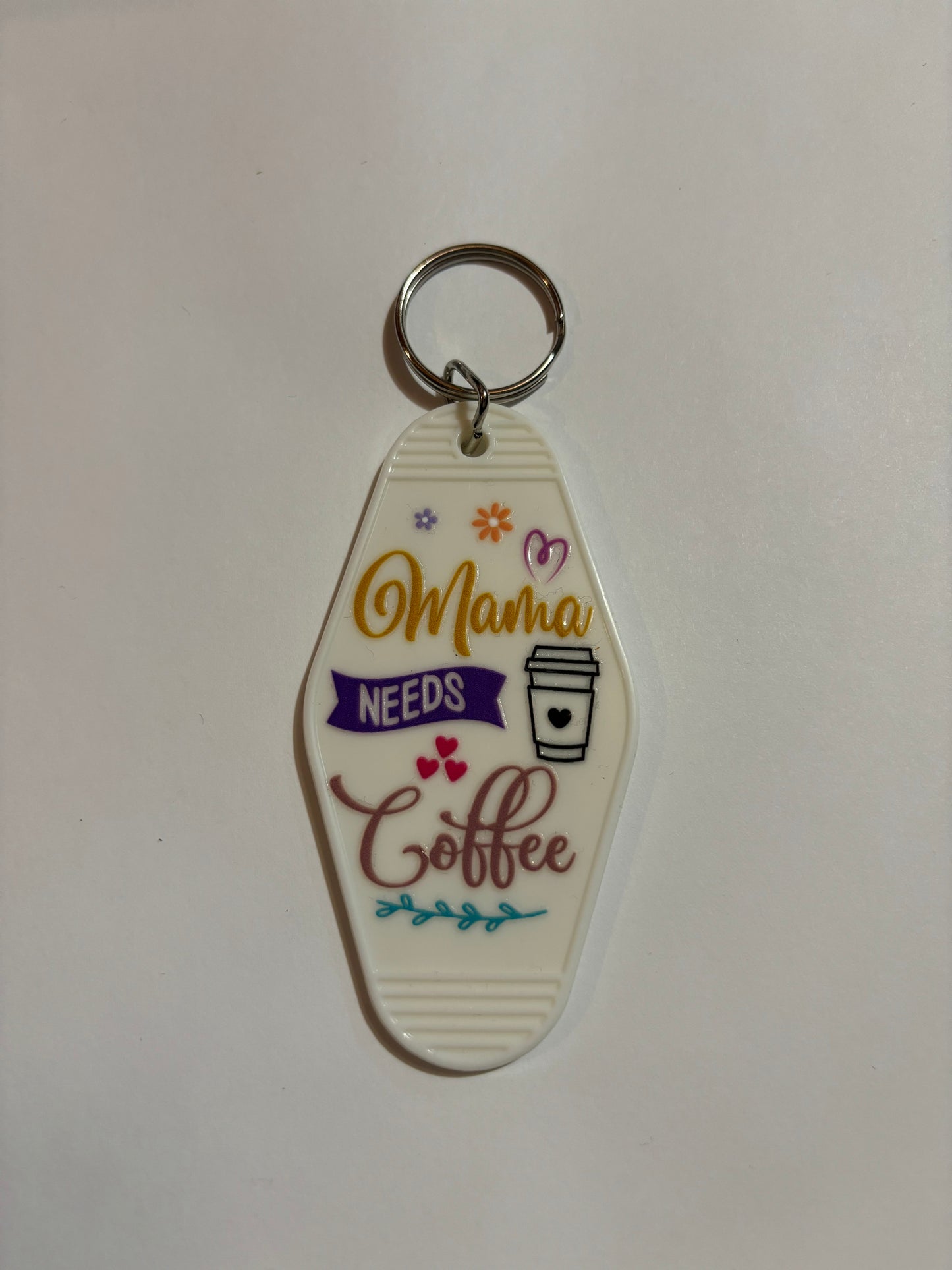 White Hotel Key Chains