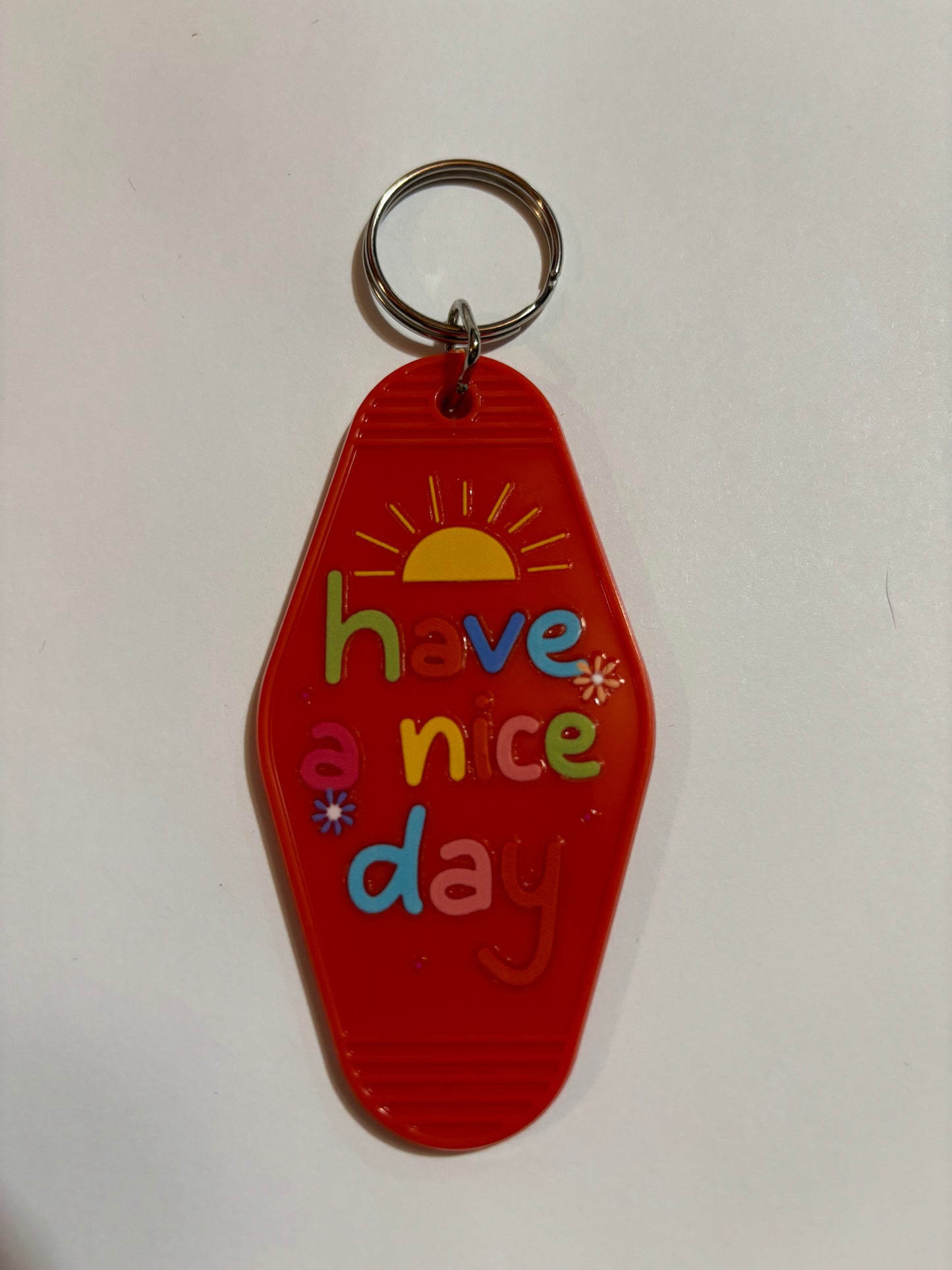 Red Hotel Key Chains