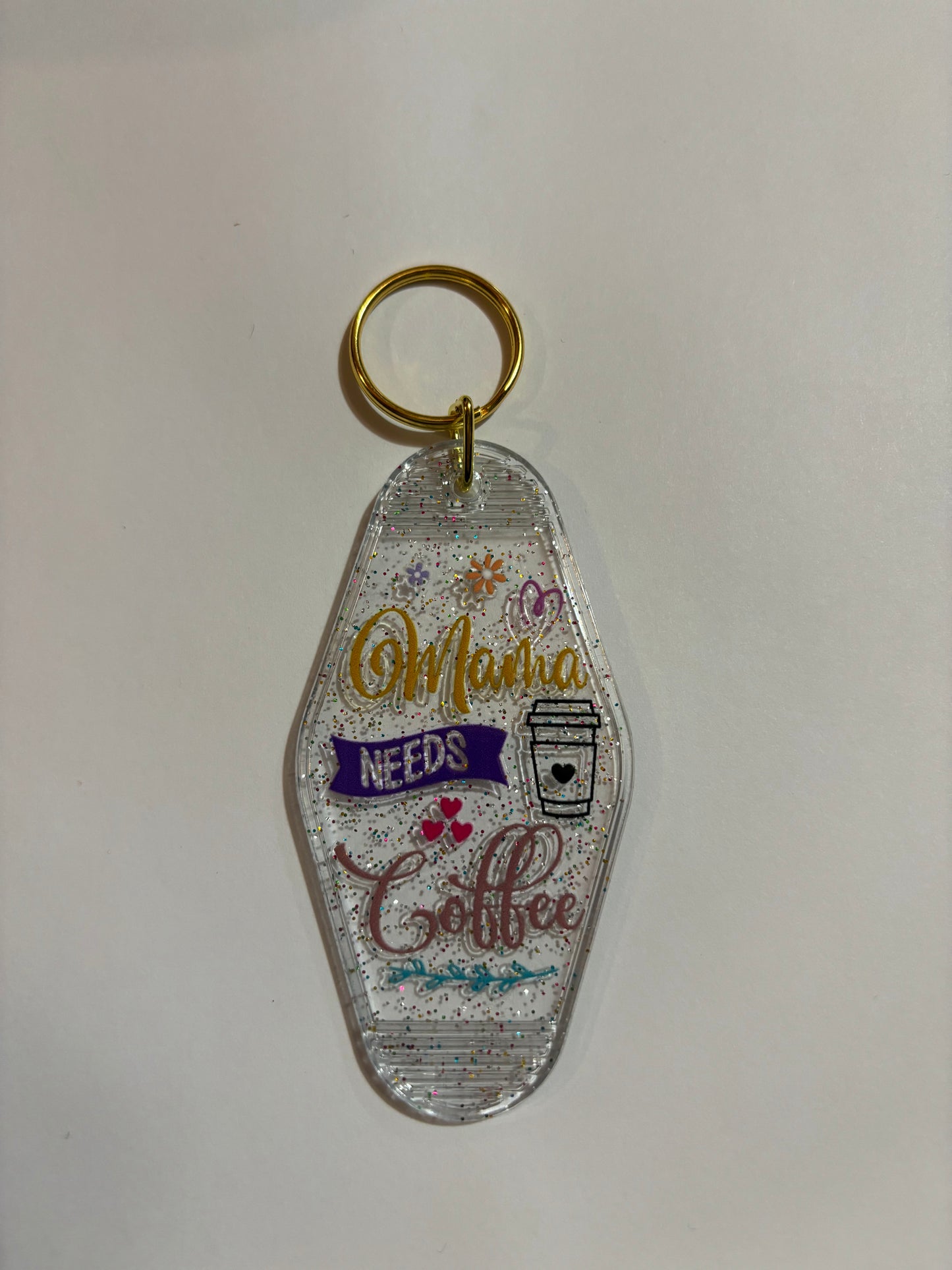 Clear Hotel Key Chains