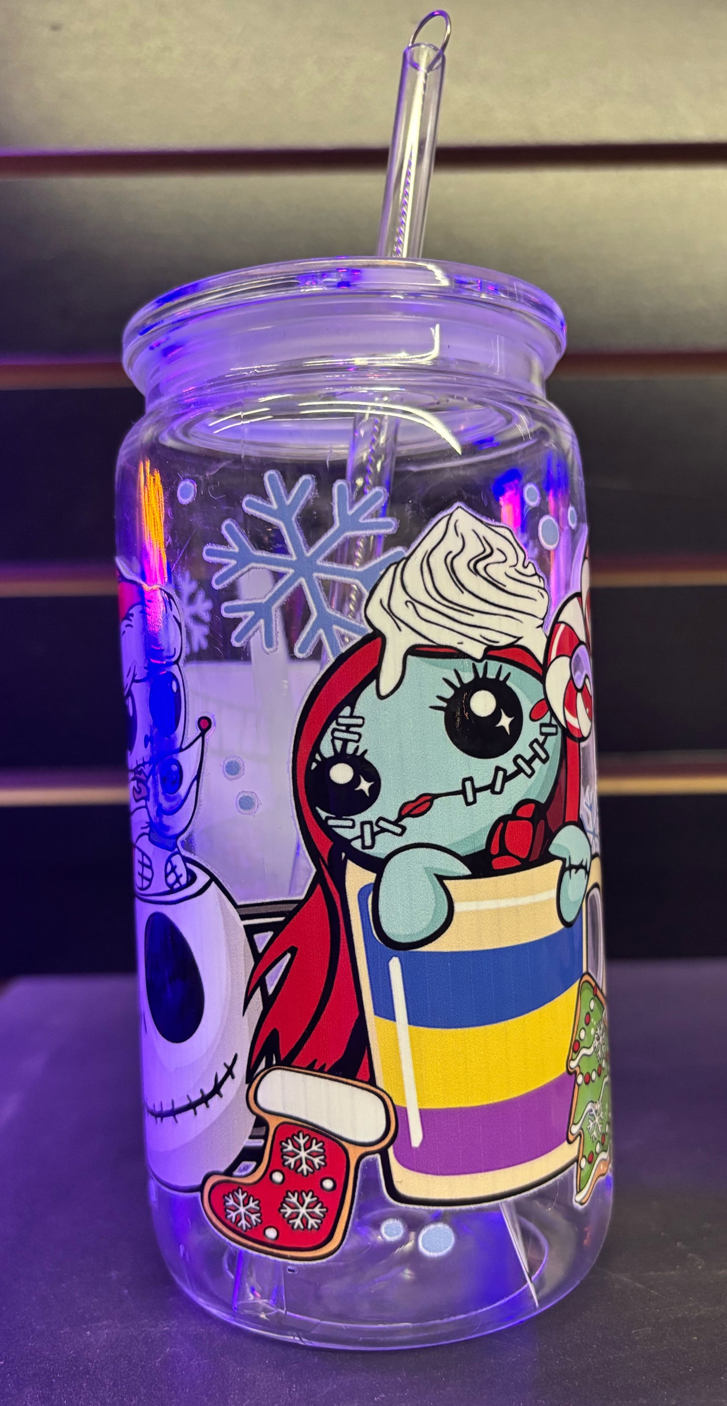 Nightmare Christmas 16oz Plastic Cup