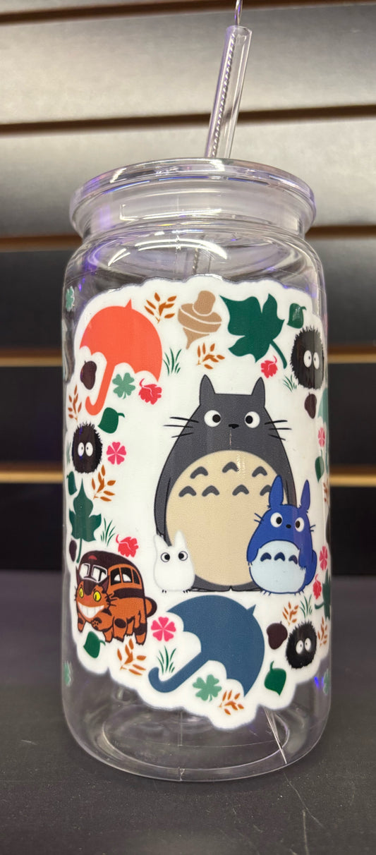 Totoro 16oz Plastic Cup