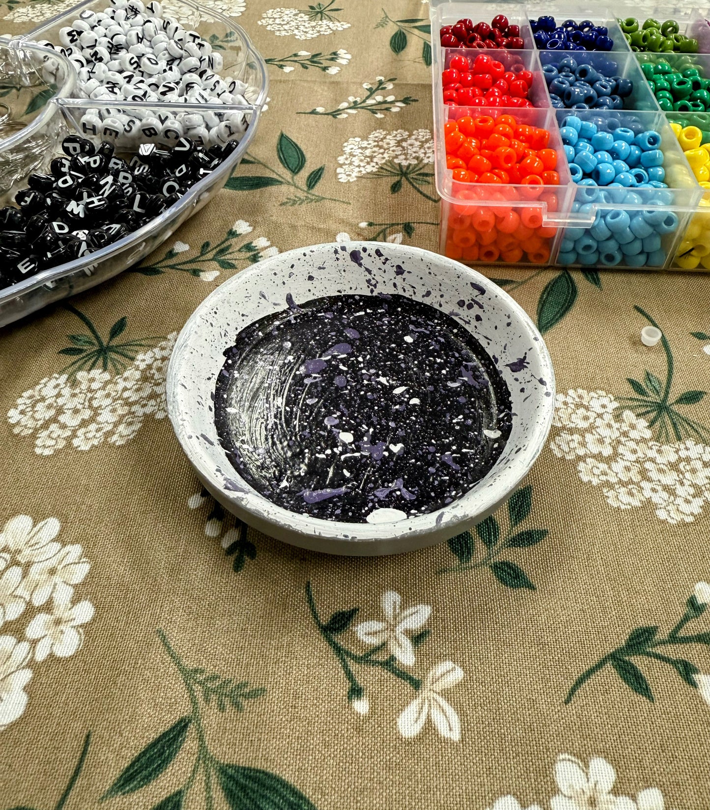 Hand Painted Trinket Tray