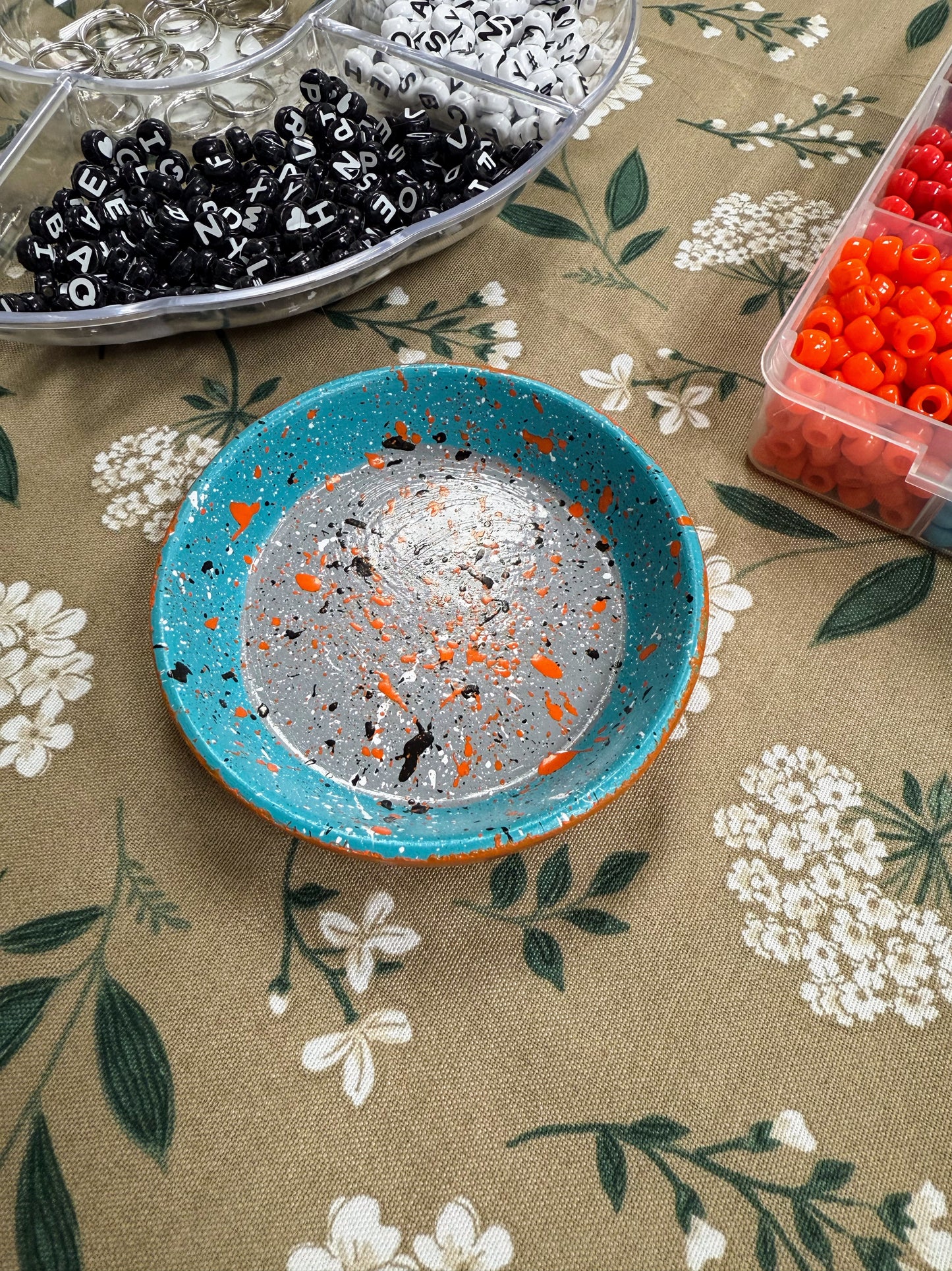 Hand Painted Trinket Tray