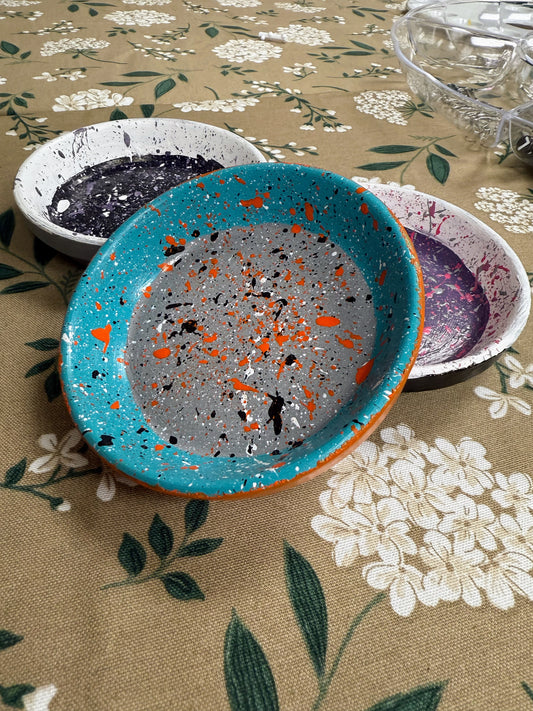 Hand Painted Trinket Tray