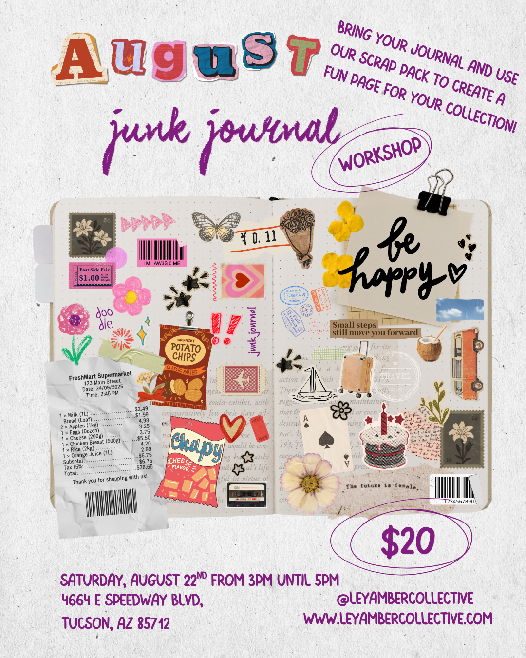 Junk Journaling Workshop