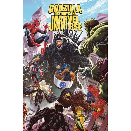 Godzilla Destroys the Marvel Universe