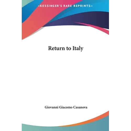 Return to Italy